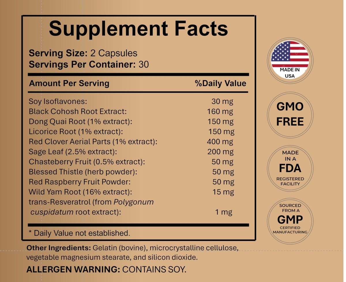 Women’s Hormonal Balance Supplement – Menopause & PMS Support – Mood, Energy & Cycle Regulation – Botanical Formula – 60 Capsules Next For Life buy supplements Au