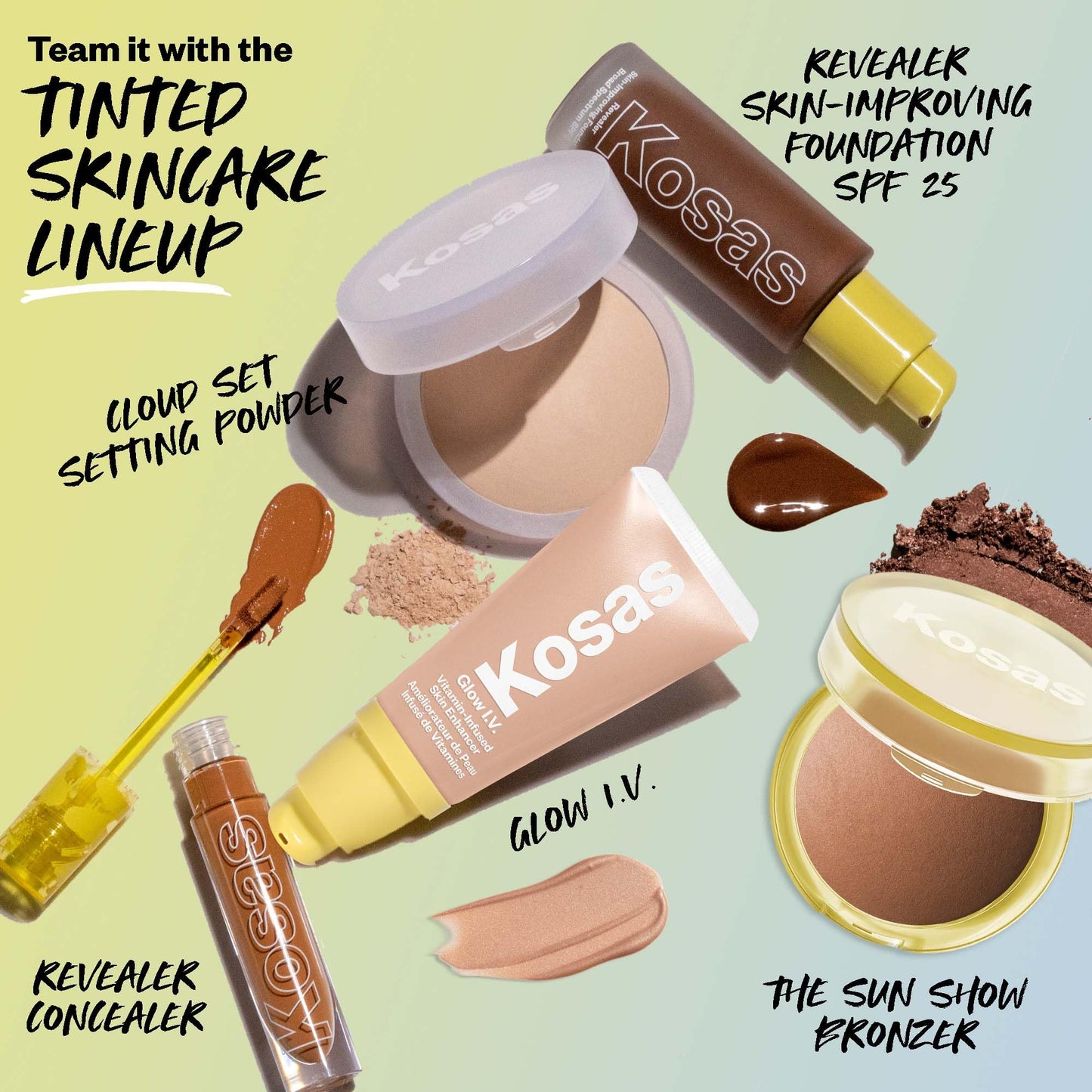 Kosas Sun Show Glowy Warmth Baked Bronzer - Contouring Powder for Cheekbones, Nose & Jawline - Enriched with Concentrated Fatty Acids - Talc-Free, Vegan & Hypoallergenic - Escape KosasBuy Supplements Australia
