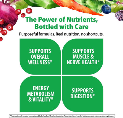 Rainbow Light Mens Multivitamin One + | 150 Caplets | Supports Cellular Energy & Immune Health | with Vitamins C, D, and Zinc | Real Food Nutrients, Digestive Enzymes & Probiotics