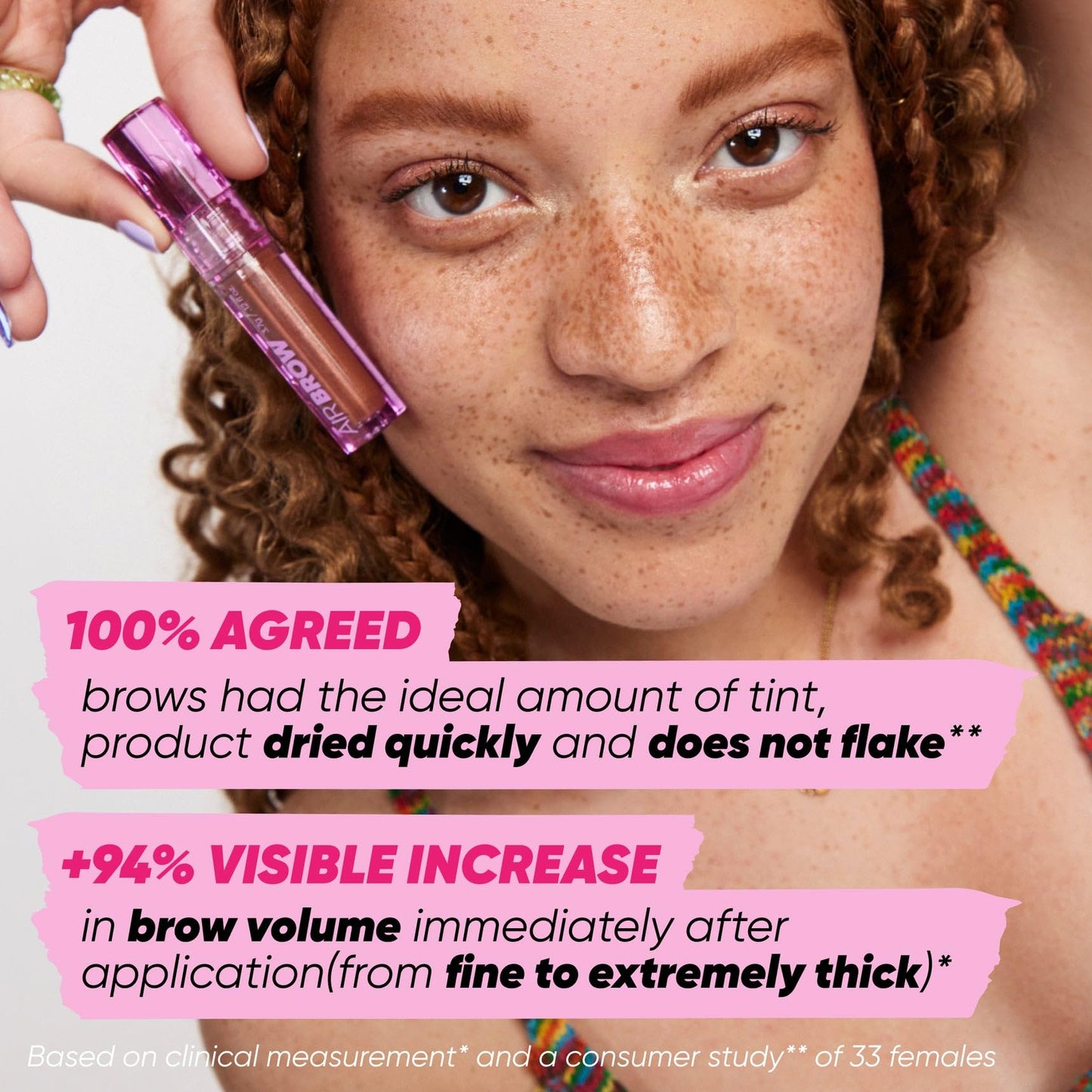 Kosas Air Brow Tinted Eyebrow Gel – Volumizing Brow Gel with Flexible Long-Lasting Hold, Medium Brown KosasBuy Supplements Australia
