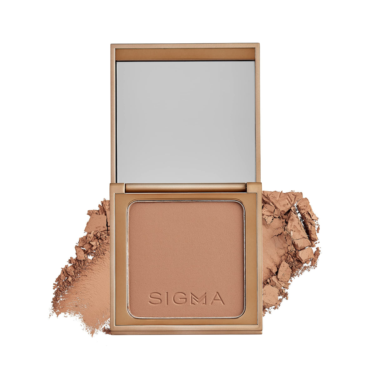 Sigma Beauty Matte Bronzer - Longwear Light Bronzer Powder with Matte Finish for Face - Achieving a Natural, Sun Kissed Glow (Dark) Sigma BeautyBuy Supplements Australia