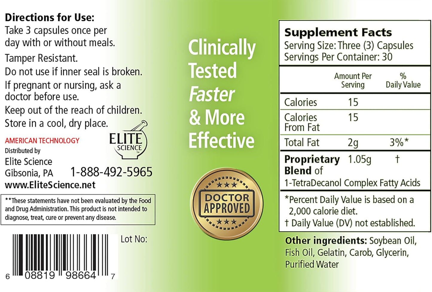1Tdc Joint & Muscle Health 90 Soft Gels Formulated To Provide Complete Body Relief Enhanced With 1Tetradecanol Complex To Promote Natural Joint Flexibility Safe & Effective