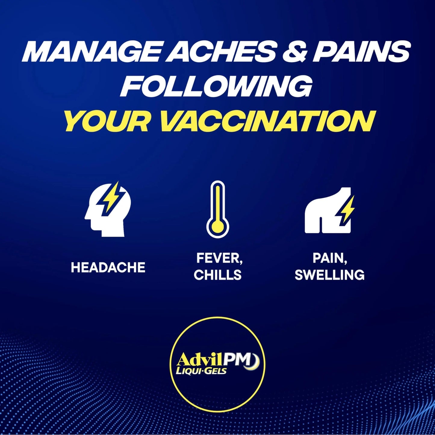 Advil PM Liqui-Gels Pain Reliever and Nighttime Sleep Aid, Pain Medicine with Ibuprofen for Pain Relief and Diphenhydramine HCL for a Sleep Aid - 80 Liquid Filled Capsules - Back to College AdvilBuy Supplements Australia