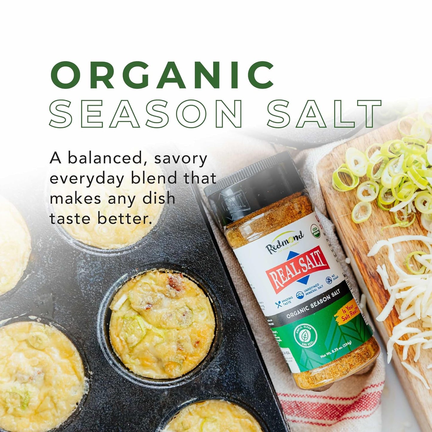 Redmond Organic Seasoning (Real Salt)