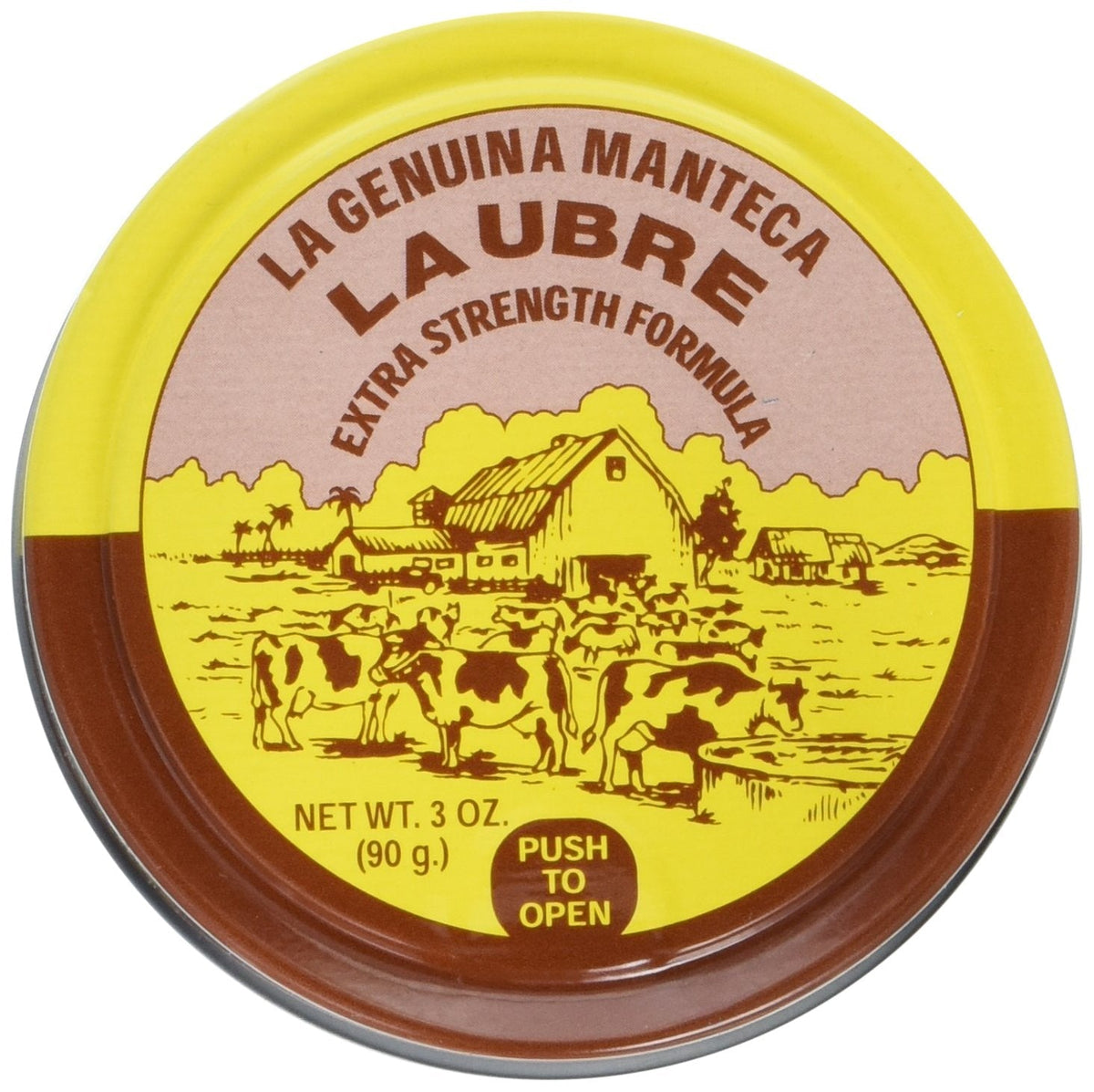 La Genuina Manteca Ubre Tin/Lata 3 Oz. (90g.) Extra Strength Formula Ulrici ProductsBuy Supplements Australia