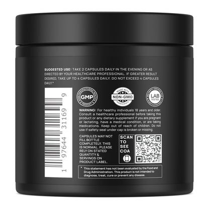 Triple Sleep Magnesium L-Threonate w. Apigenin, Theanine & Magtein Magnesium L Threonate - High Absorption Magnesium Supplement Capsules for Men and Women Magnesium Powder Pills TERRA ELMNT buy supplements Au