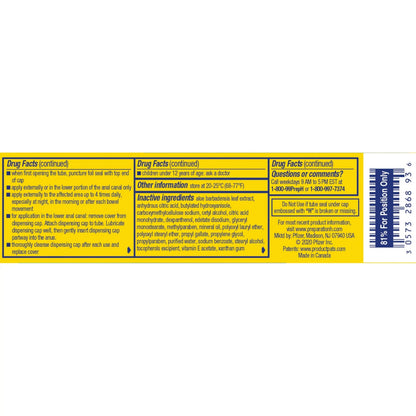 Preparation H Hemorrhoid Symptom Treatment Cream (0.9 Ounce Tube), Maximum Strength Multi-Symptom Pain Relief with Aloe Preparation HBuy Supplements Australia