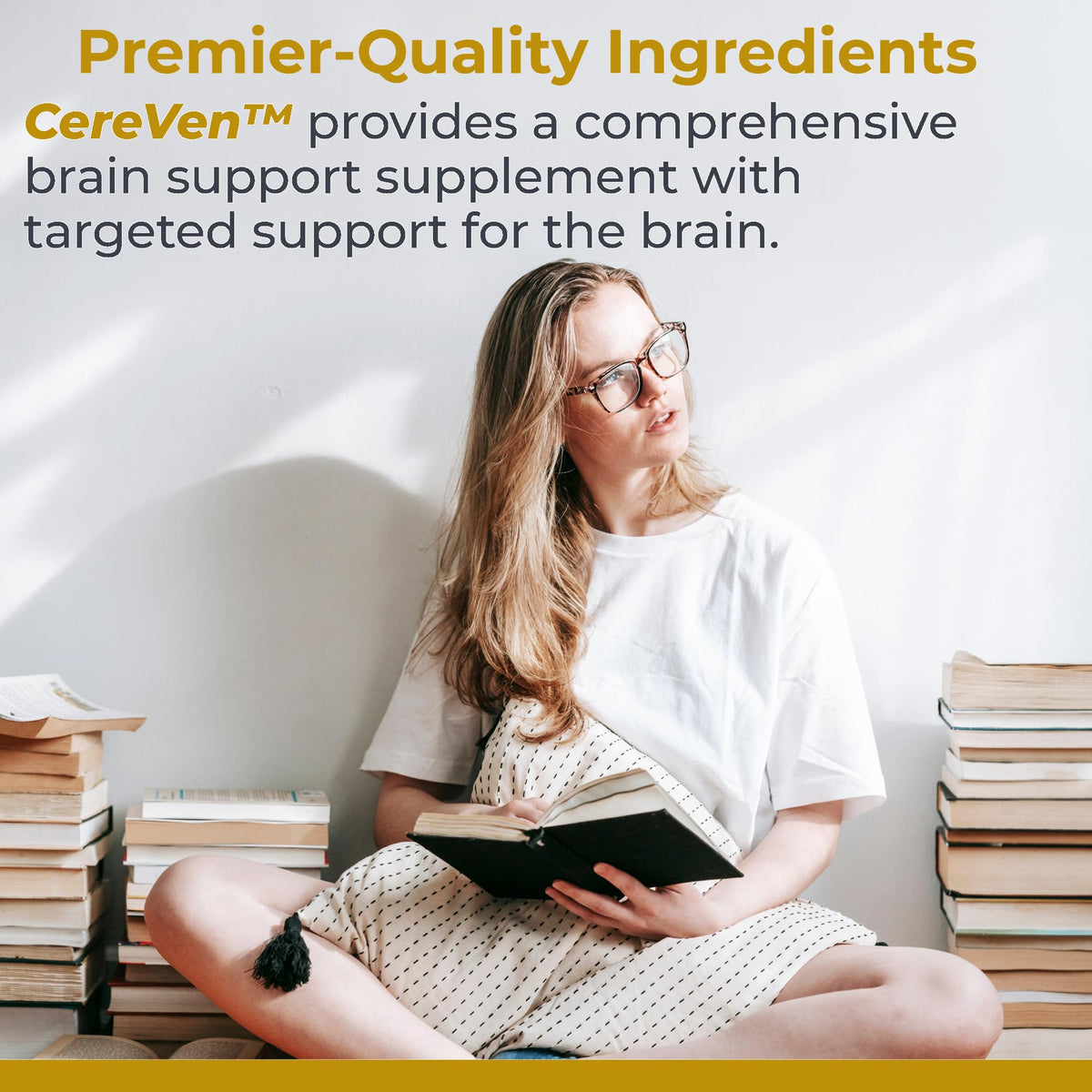Premier Research Labs CereVen - Herbal Brain Supplement for Memory & Focus Featuring Rhodiola Rosea, Rhodiola Rosea Supplement for Brain Health Support - 60 Vegetarian Capsules Premier Research LabsBuy Supplements Australia