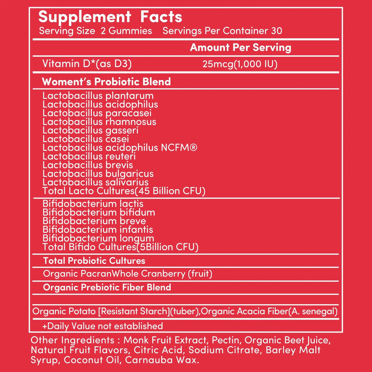 Cranberry Gummies UTI Treatment for Women | Urinary Tract Support for Women | Daily UTI Defense with Cranberry & Probiotics | Promotes Urinary Comfort & Normal Frequency | 60 Gummies Terramed Just Think ComfortBuy Supplements Australia