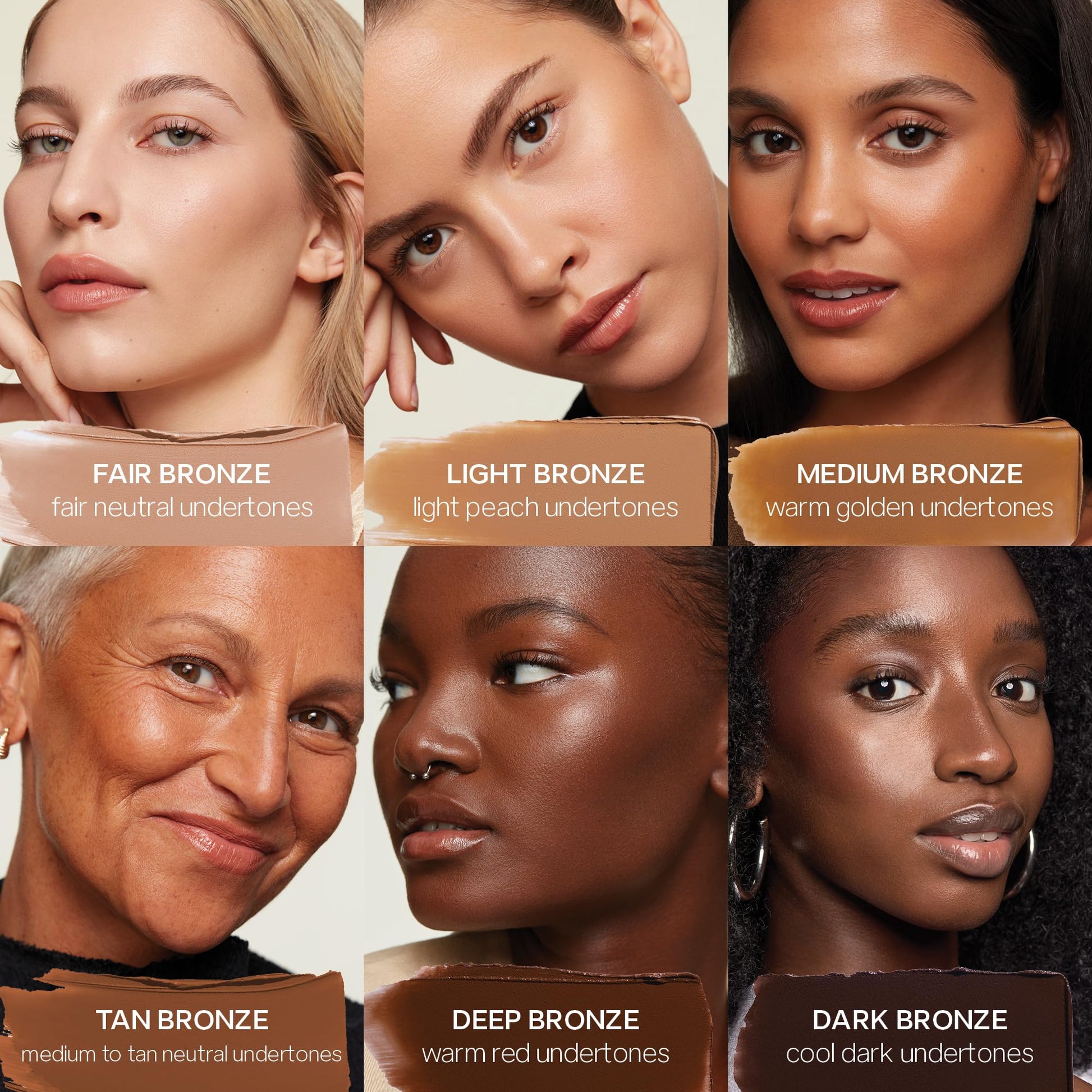 Saie Sun Melt Duo - The Big Brush - Soft, Multi-Use Liquid + Cream Makeup Brush With Synthetic Bristles Bundled With Sun Melt Bronzer in Tan Bronze - Buildable Cream Contour with Velvet Finish (1 oz) SaieBuy Supplements Australia