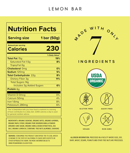 Truvani Plant Based Snack Bars | Variety | 12 Pack | Vegan | 5-8g Protein | USDA Organic and Vegan | Dairy, Soy, and Gluten Free | Individually Wrapped