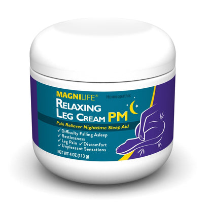 MagniLife Relaxing Legs 125 Count Quick Dissolve Tablets Relaxing Leg Cream PM 4oz Jar Restless Legs MagniLifeBuy Supplements Australia