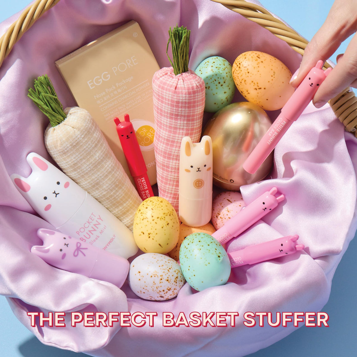 TONYMOLY Petit Bunny Lip Gloss – Easter Basket Stuffer, Cute Bunny Lip Crayon, Hydrating Korean Lip Gloss with Vitamin E for Soft, Juicy Cherry TONYMOLYBuy Supplements Australia