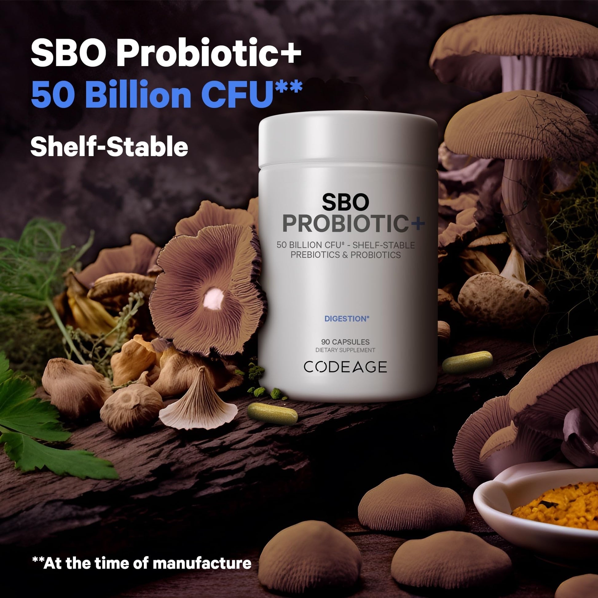 Codeage Daily ADK Vitamin & Probiotic Bundle – Vitamin A Retinyl Palmitate, Vitamin D3 Cholecalciferol, Vitamin K, 50 Billion CFU SBO Probiotic Blend, Non-GMO CodeageBuy Supplements Australia