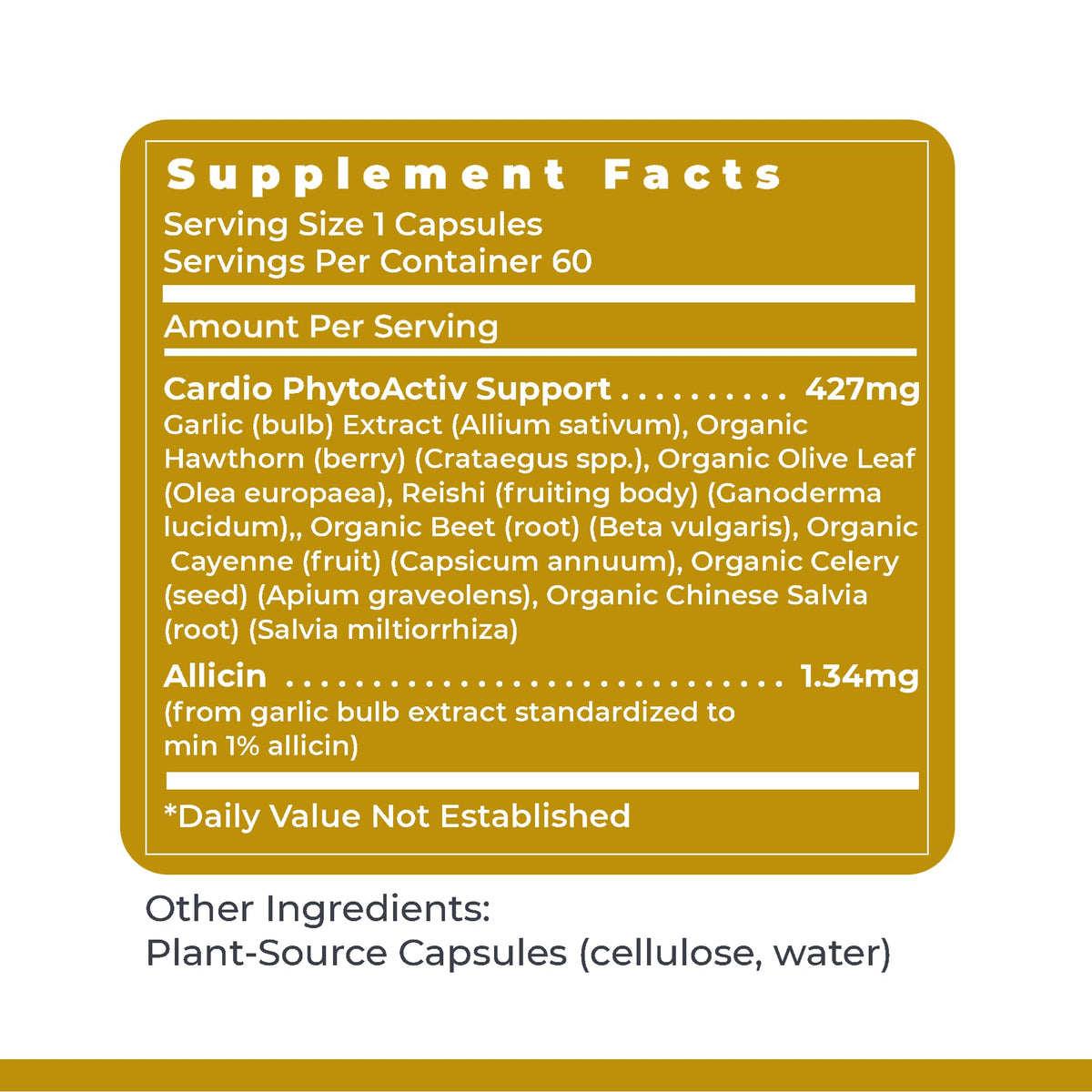 Premier Research Labs Premier BP Complex - Heart Health Supplements, BP Formula, Garlic Allicin Supplement, Natural Herbal BP Support Pills with Reishi & Cayenne Pepper - 60 Vegetarian Capsules Premier Research LabsBuy Supplements Australia