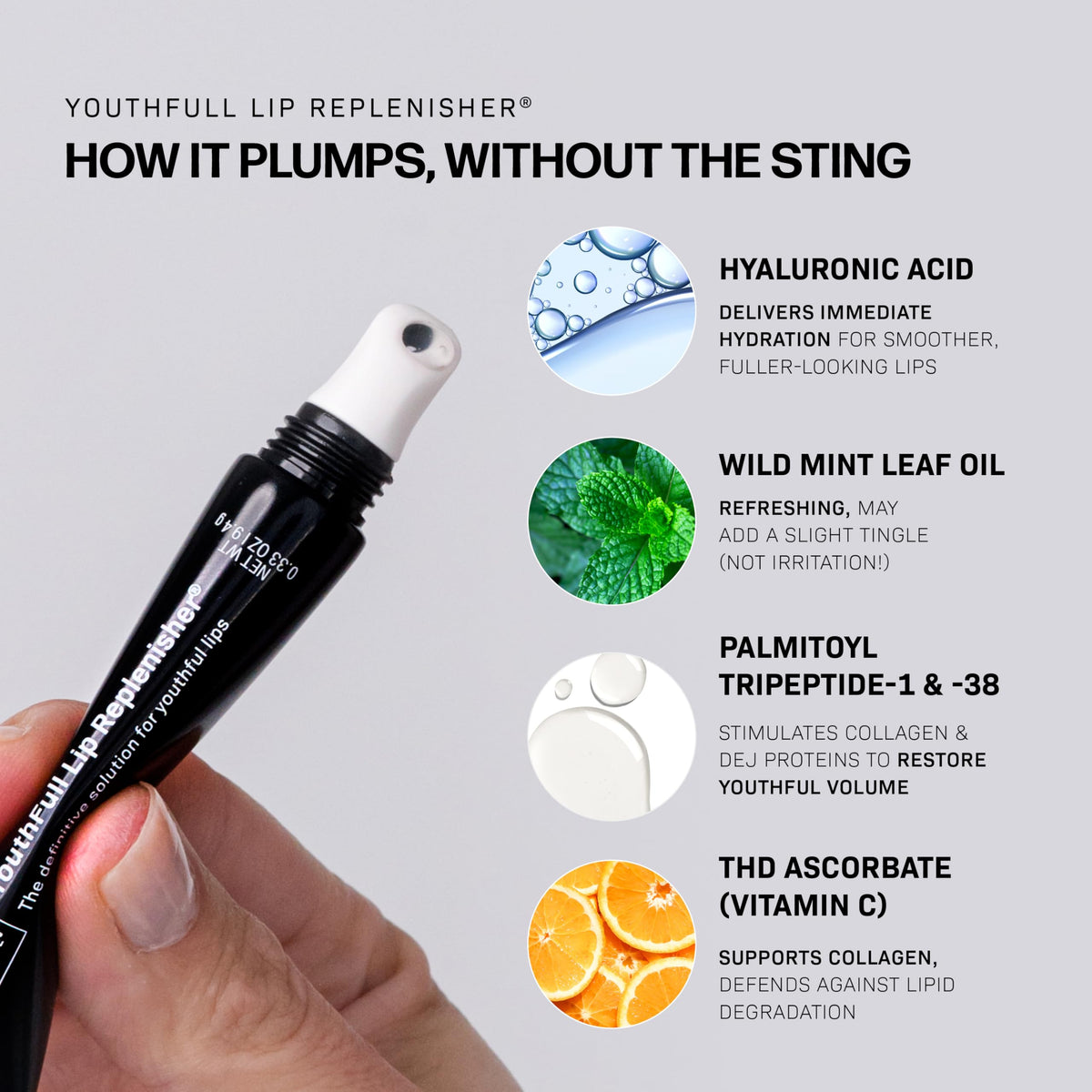 Revision Skincare YouthFull Lip Replenisher®, Moisturizing Lip Plumper with Hyaluronic Acid, Volumizing, Plumping and Anti Aging, 0.33 oz Revision SkincareBuy Supplements Australia