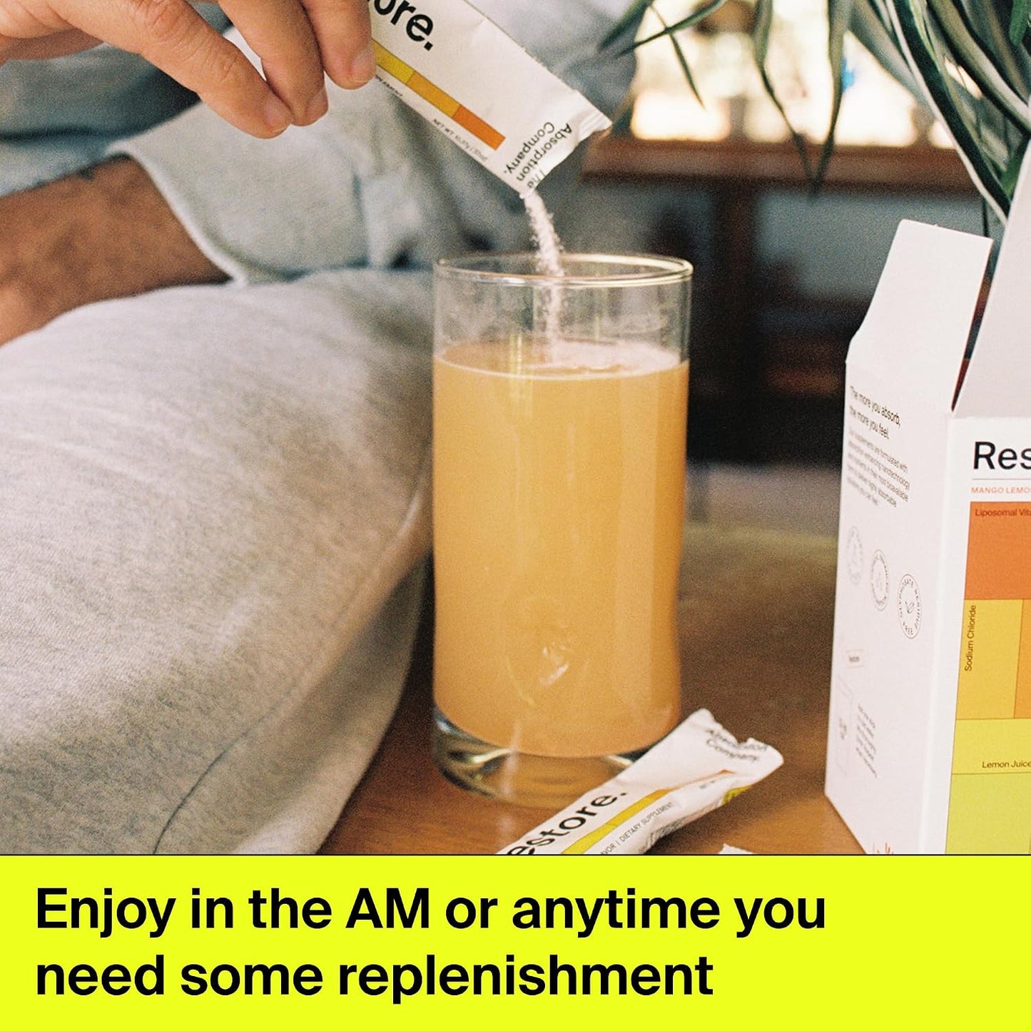 The Absorption Company Powder Bundle - Sleep & Restore Supplement Packs (7) | Workout Recovery Mix, Energy Hydration Boost + Calming Sleepy Drink Packs, No Melatonin, Vitamin Health Kit, High Absorption