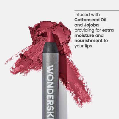 Wonderskin Lipliner Pencil - 360 Contour Lipliner, Long Lasting, Sharpenable, Waterproof and Transfer-Proof Nude Lip Liner Pencil (Rosewood) WonderskinBuy Supplements Australia