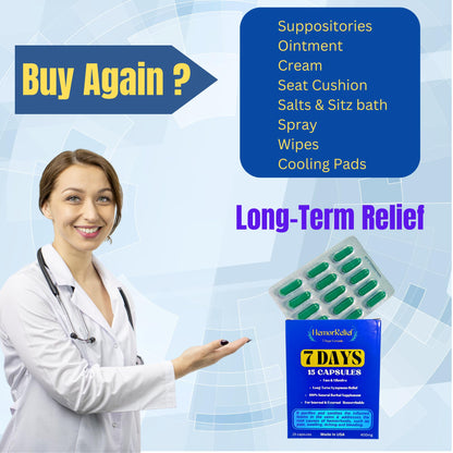 7Days Hemorrhoid Detox Formula, Works to Address The Root Causes of Hemorrhoids Provide Fast & Long-Lasting Relief GenericBuy Supplements Australia