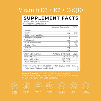 CYMBIOTIKA Liposomal Vitamin C & Vitamin D3 Bundle for Adults, Supplement for Immune Support, Collagen Boost, Heart Health & Bone Health, Energy Booster