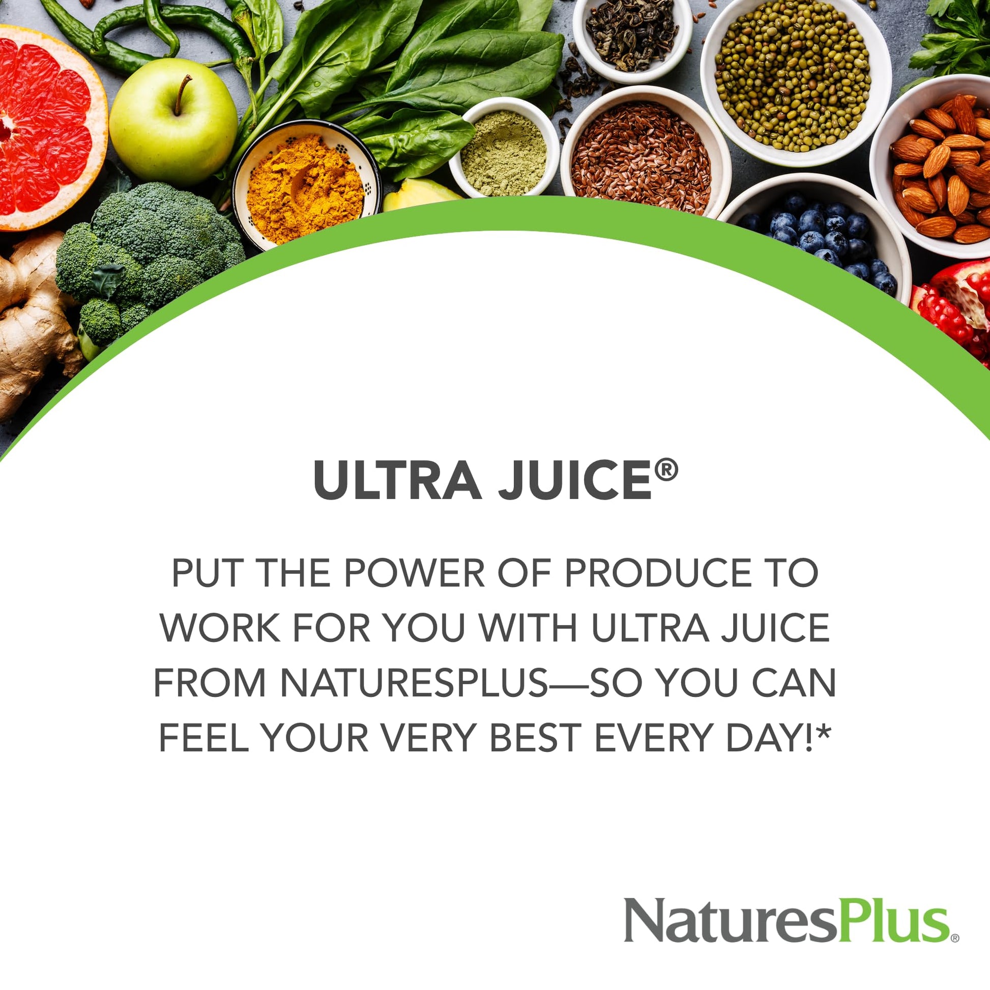 NaturesPlus Ultra Juice Multivitamin - 90 Bi-Layered Tablets - Whole Food Supplement with Fruits, Vegetables & Probiotics - Energy, Digestion & Immune Health Support - USDA Organic - 45 Servings NaturesPlus buy supplements Au