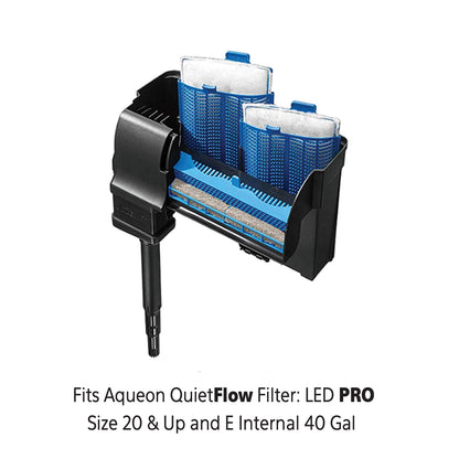 Aqueon Aquarium Fish Tank Replacement Filter Cartridges Large - 3 Pack