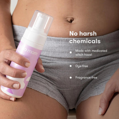 Frida Mom Witch Hazel Perineal Healing Foam for Postpartum Care, Cooling Pain Relief and Hemorrhoid Treatment, 5 Fl Oz Frida MomBuy Supplements Australia