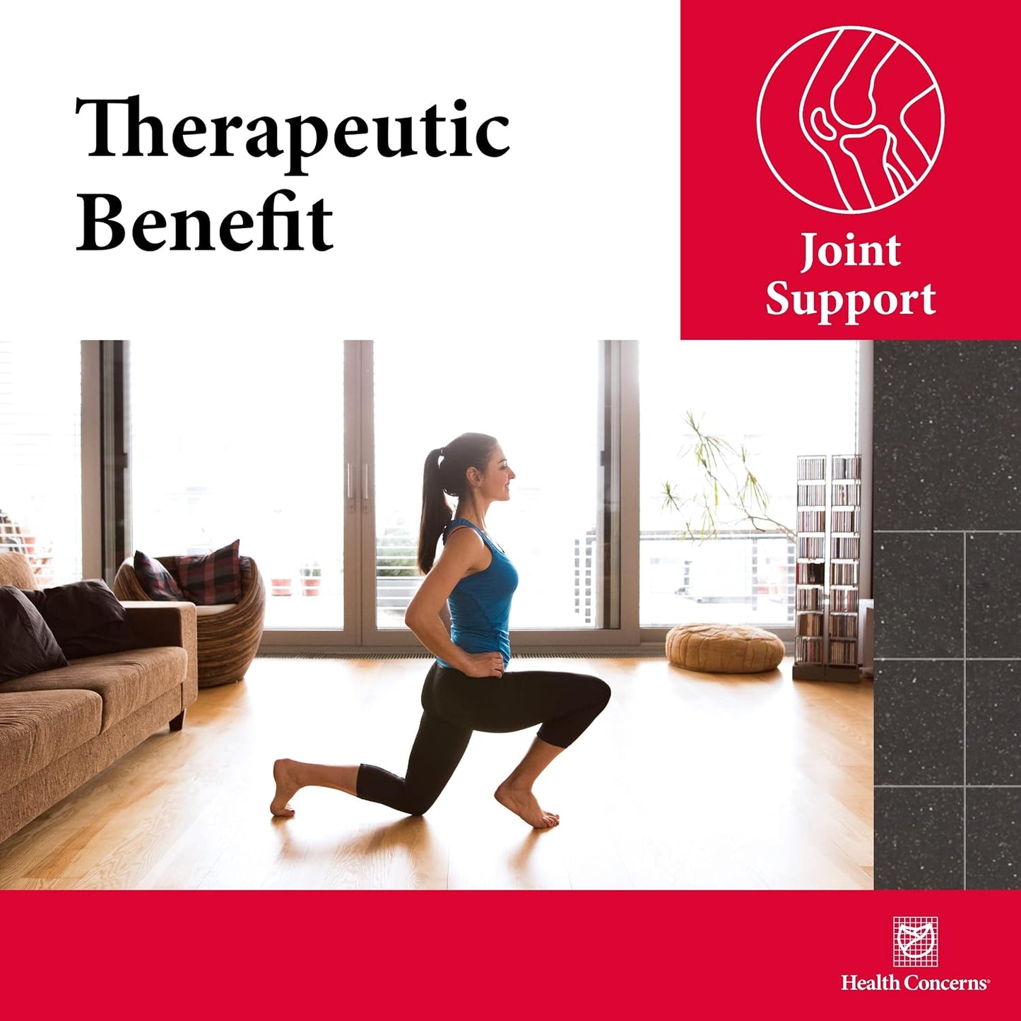 Health Concerns Mobility 3 – Joint & Muscle Support – Herbal Stiffness Supplement for Men & Women – Dong Quai, Ginseng, Fo-Ti, Loranthus & Ginger Formula – Chinese Support – 90 Capsules