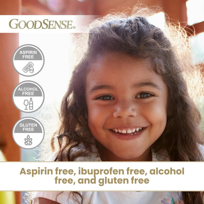 GoodSense Children's Pain and Fever Oral Suspension Liquid, Acetaminophen 160 mg per 5 mL, Bubble Gum Flavor GoodSenseBuy Supplements Australia