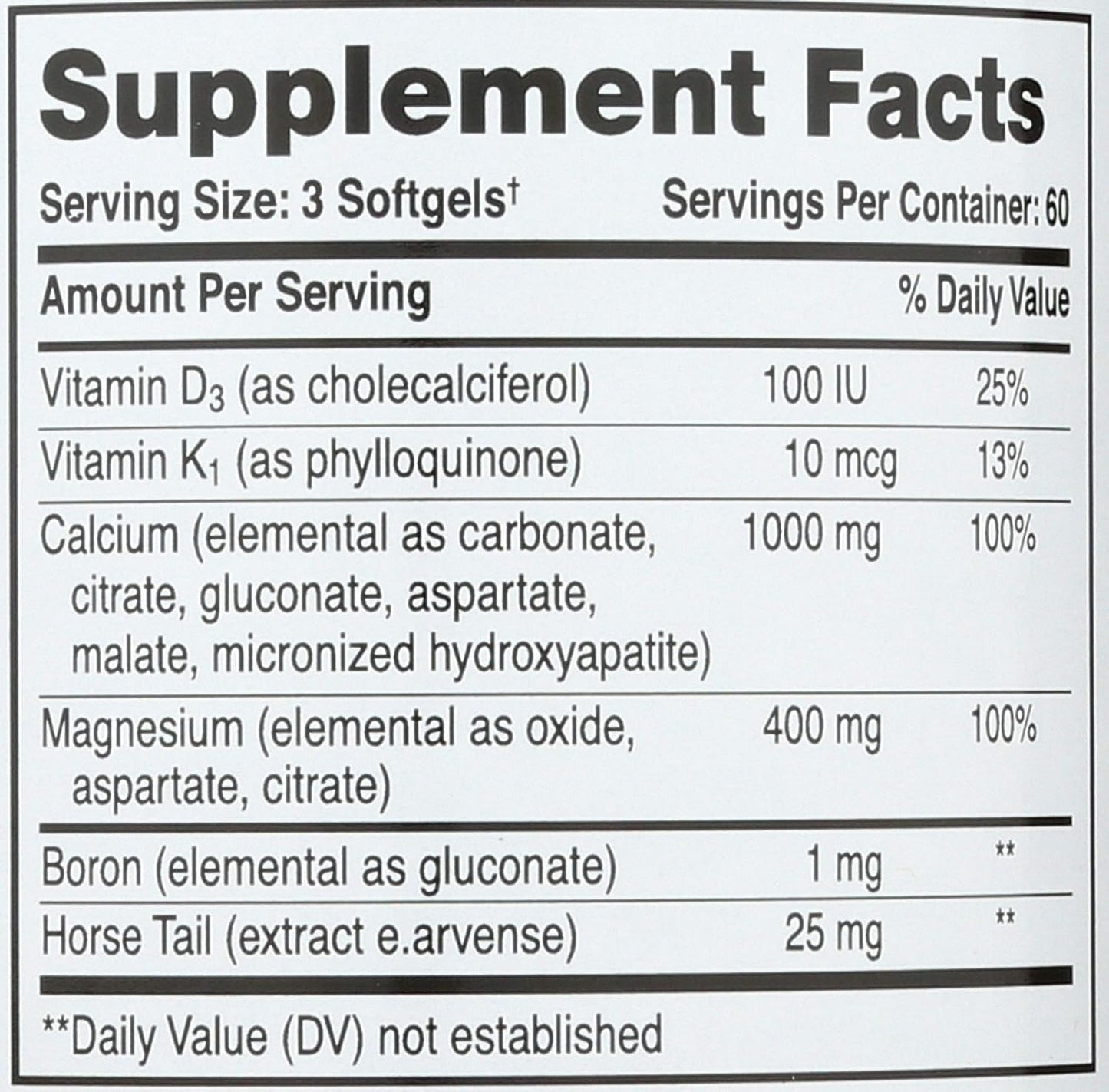 Phytotherapy Rx Calcium Liquid Softgel - 180 per Pack - 1 Each.