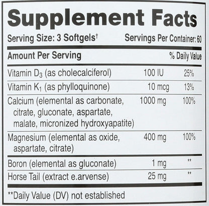 Phytotherapy Rx Calcium Liquid Softgel - 180 per Pack - 1 Each.