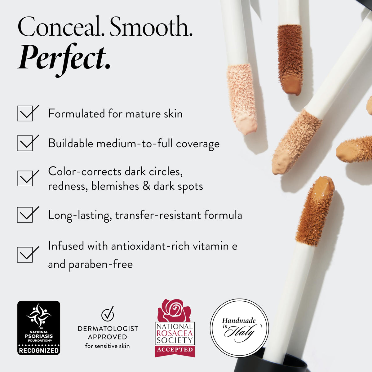 LAURA GELLER NEW YORK The Ideal Fix Concealer - Light - Buildable Medium to Full Coverage Liquid Concealer - Covers Under Eye Dark Circles & Blemishes - Long-Lasting LAURA GELLER NEW YORKBuy Supplements Australia