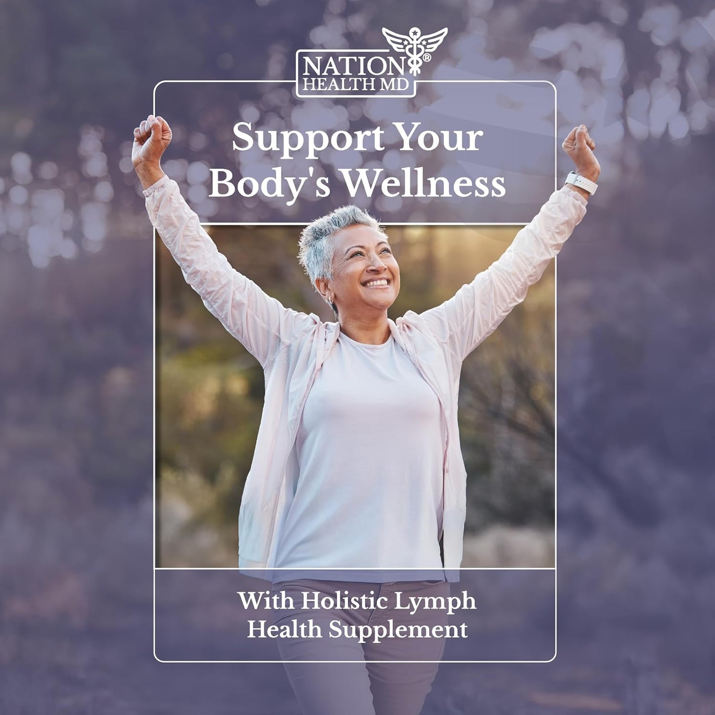 Lymph MD | Lymphatic Drainage Supplement | Lymph Support | Lymph System Support with Bromelain, Echinacea, Burdock Root, Dandelion, Rutin, Kelp. 30 Days Supply. 60 Capsules