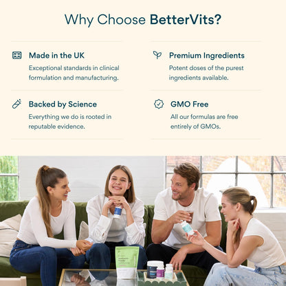 Bettervits Collagen Peptides Complex with Hyaluronic Acid & Turmeric | Hydrolyzed Marine Collagen Supplements for Women & Men | Collagen with Vitamin C for Skin, Hair, Nails & Joints – 60 Capsules Bettervits buy supplements Au