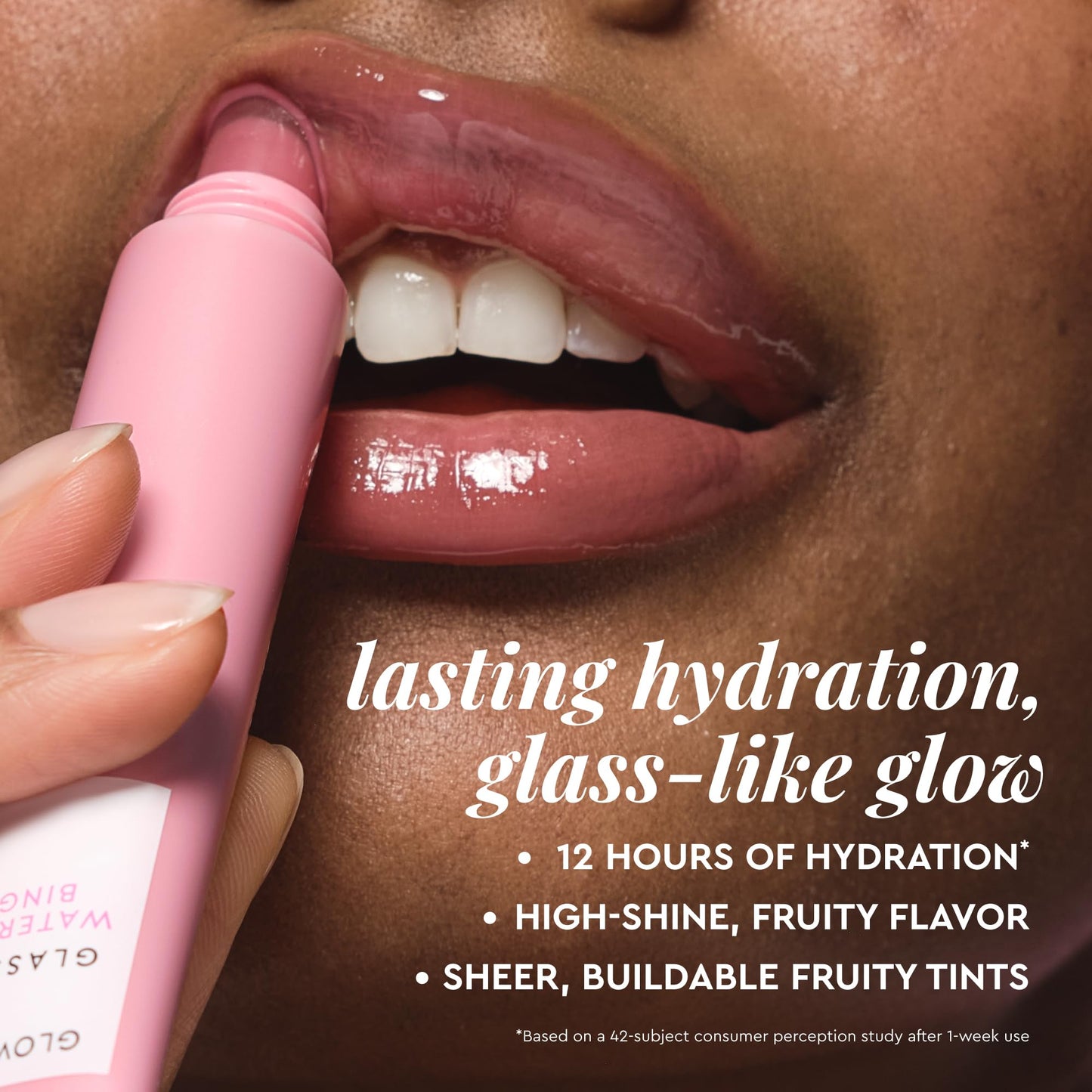 Glow Recipe Glass Balm Lip Treatment - 12Hr Hydrating Lip Balm & Moisturizer with Hyaluronic Acid to Smooth, Plump & Protect from Dryness, High Shine Finish - Clear Tint, Ice Bingsoo (15 ml) Glow RecipeBuy Supplements Australia