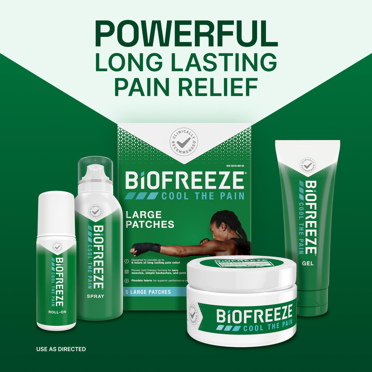 Biofreeze Roll-On Pain-Relieving Gel 3 FL OZ, Colorless Topical Pain Reliever For Muscles And Joints From Arthritis, Backache, Strains, Bruises, & Sprains BiofreezeBuy Supplements Australia
