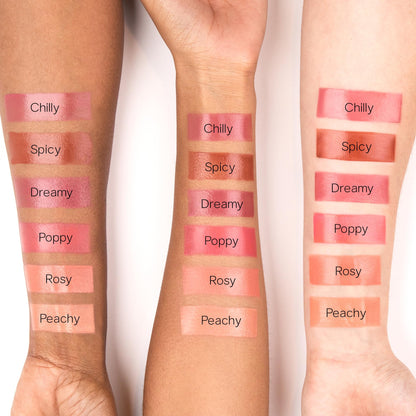 Saie Cheek Flush Duo - Dew Liquid Blush (.40 oz, Poppy), SuperSuede Baked Powder Blush (.01 oz, Stella) - Layerable, Skin-Nourishing Blushes for a Seamless Radiant Finish SaieBuy Supplements Australia