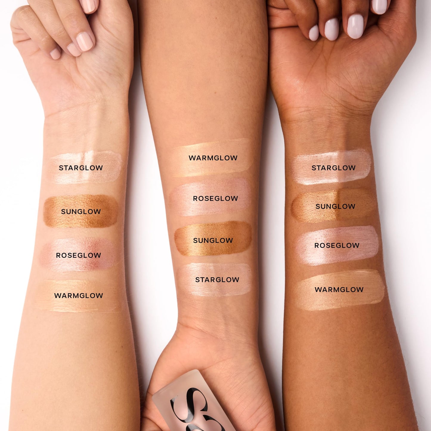 Saie Glowy Super Gel Warmglow Duo - Lightweight Illuminator & Makeup Primer for Glowing Skin - Soft Warm Gold (1 oz & 0.5 oz) SaieBuy Supplements Australia