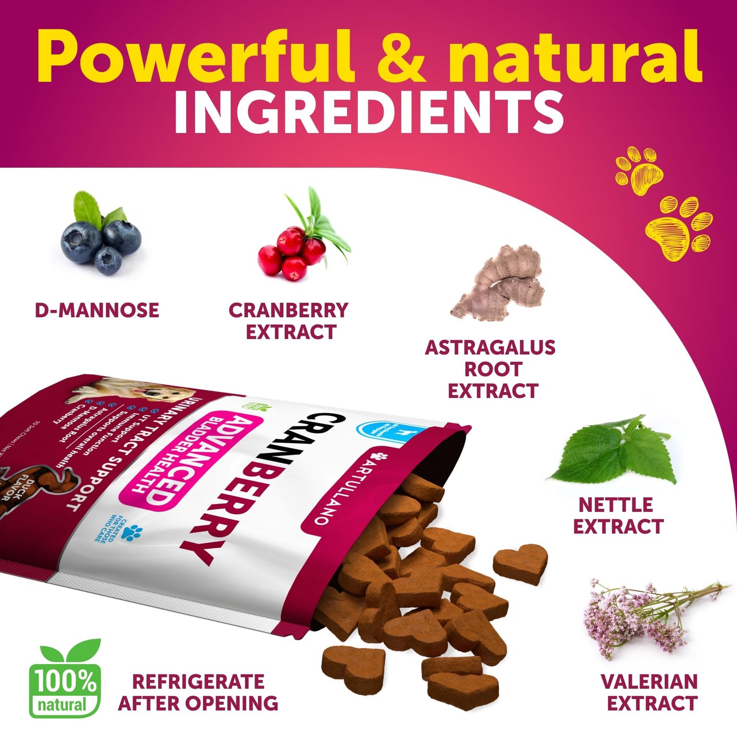 Dog Multivitamin Chewable with Glucosamine 26 in 1 - Dog Vitamins and Supplements - Senior & Puppy Multivitamin for Dogs - Pet Joint Support Health - Immunity, Mobility, Gut Skin - 120 Chews