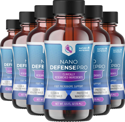 NanoDefense Pro Drops – Botanical Nail Formula – 15ml, 1 Month Supply | Original-formula topical nail drops, botanical blend | Non-GMO | Applies directly to nails, no rinse
