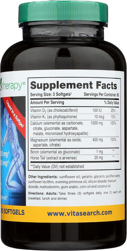 Phytotherapy Rx Calcium Liquid Softgel - 180 per Pack - 1 Each.
