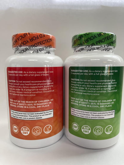 Superfood MD Fruits & Veggies Supplement - Whole Food Natural Superfoods - with Beta Carotene - Soy Free- 90 Count (Pack of 2)