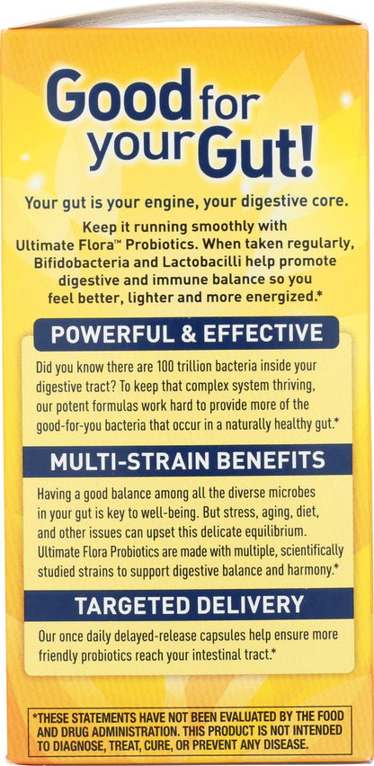 Renew Life Extra Care Digestive Probiotic 50 Billion CFU | 90 Vegetarian Capsules | Supports Digestive, Immune & Respiratory Health | Dairy, Soy and Gluten Free Supplement