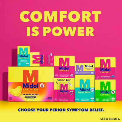 Midol Long Lasting Relief 20ct: Midol Long Lasting Relief, Menstrual Symptom Reliever & Fever Reducer, Caplets with Acetaminophen for Menstrual Pain Relief - 20 Count (Packaging May Vary) MidolBuy Supplements Australia