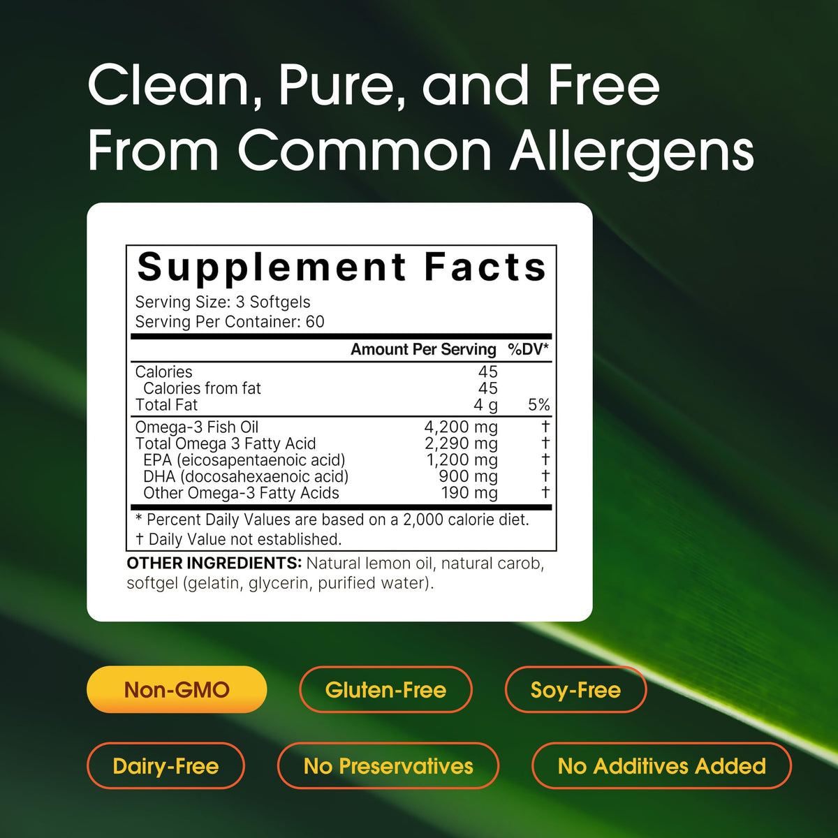 NatureBell Omega-3 Fish Oil - 180 Softgels - Support for Joint, Brain & Heart Health* - with EPA & DHA - No Burps or Fishy Aftertaste - Non-GMO & Mercury-Free Formula - Lemon Flavor NatureBell buy supplements Au