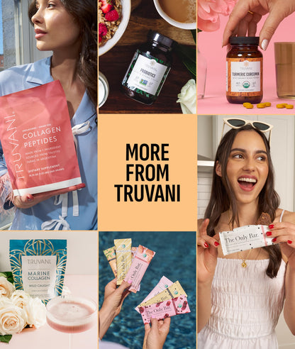 Truvani Organic Plant Based Protein Powder | Vanilla | 18 Servings | Vegan | 20g Pea Protein | Keto | Gluten & Dairy Free | Low Carb | No Added Sugar