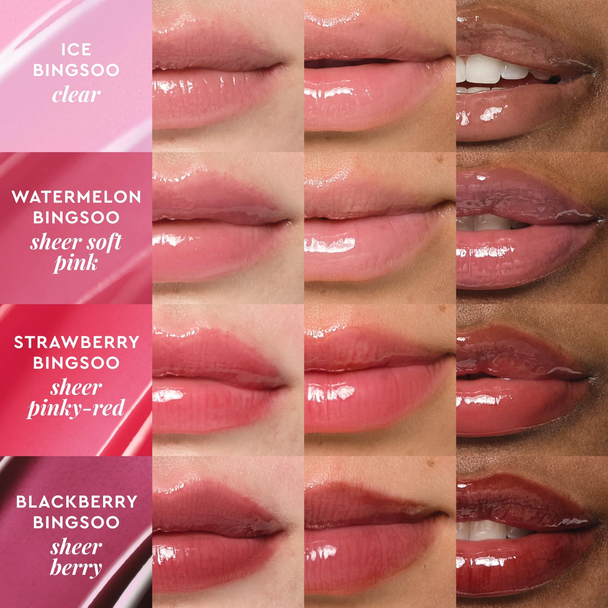 Glow Recipe Glass Balm Lip Treatment - 12Hr Hydrating Lip Balm & Moisturizer with Hyaluronic Acid to Smooth, Plump & Protect from Dryness, High Shine Finish - Clear Tint, Ice Bingsoo (15 ml) Glow RecipeBuy Supplements Australia