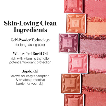 RMS Beauty ReDimension Hydra Blush – Talc-Free Gel-to-Powder Luminous Blush – 8-Hour Wear Long-Lasting Glow with Jojoba Oil – Refillable Mirror Compact – 0.25 oz RMS BeautyBuy Supplements Australia