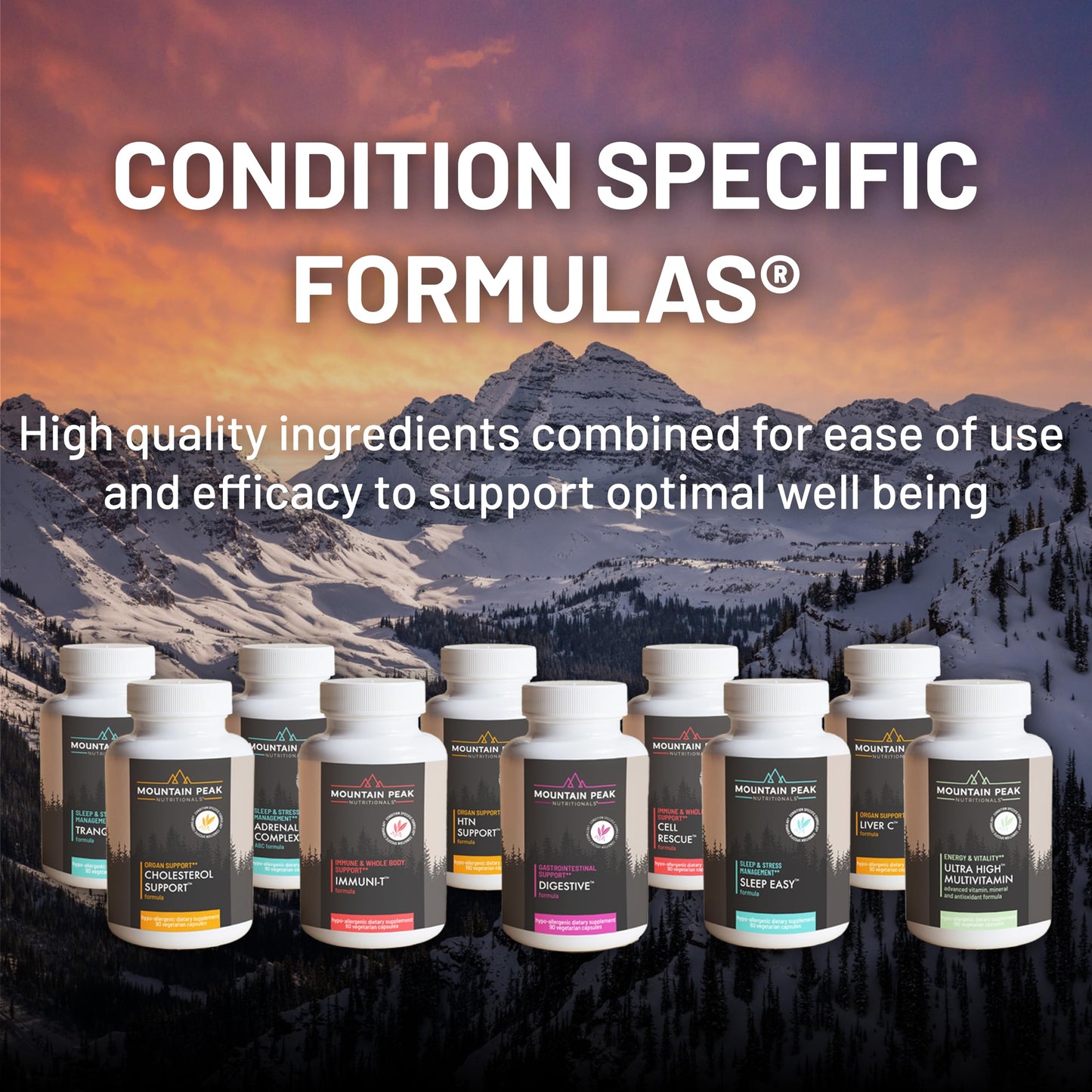 Mountain Peak Nutritionals Ultra High Multivitamin for Men & Women - with Vitamins A, B12, B6, C, D, E, Magnesium, Zinc, Folic Acid, Digestive Enzymes & Probiotics (180 Vegetarian Capsules) Mountain Peak NutritionalsBuy Supplements Australia