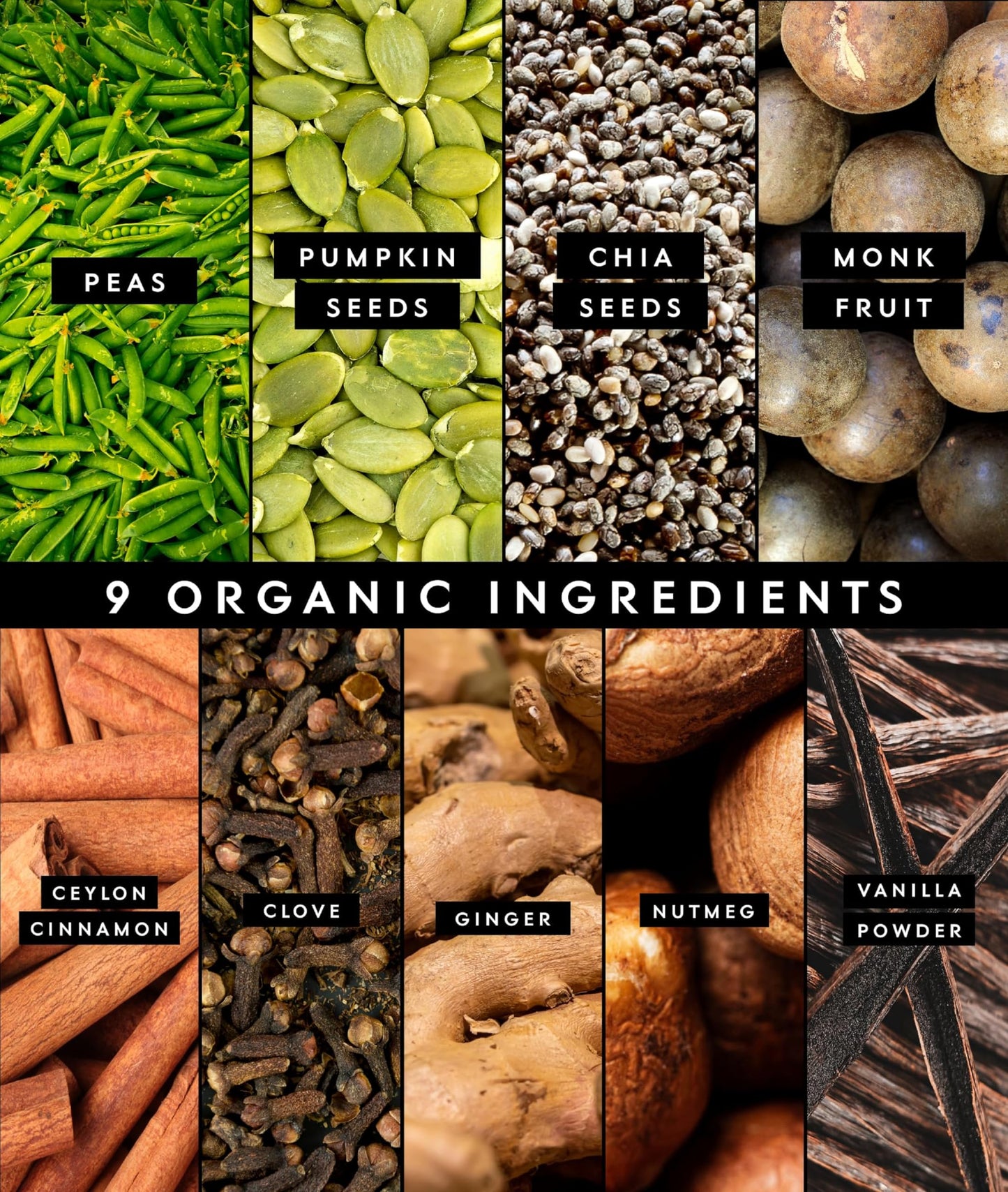 Truvani Organic Plant Based Protein Powder | Strawberry | 10 Servings | Vegan | 20g Pea Protein | Single Serving Travel Packets | Keto | Gluten & Dairy Free | Low Carb